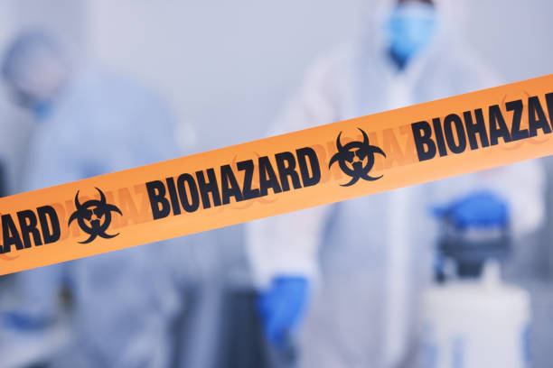 Professional Blood Cleanup technician working in Pennville, PA